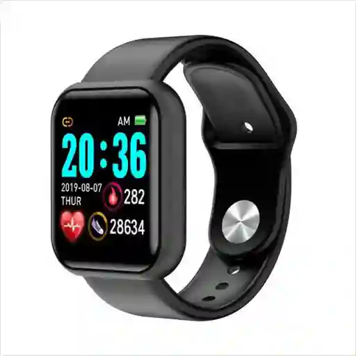 Smartwatch Reloj Inteligente D20 Pro Negro