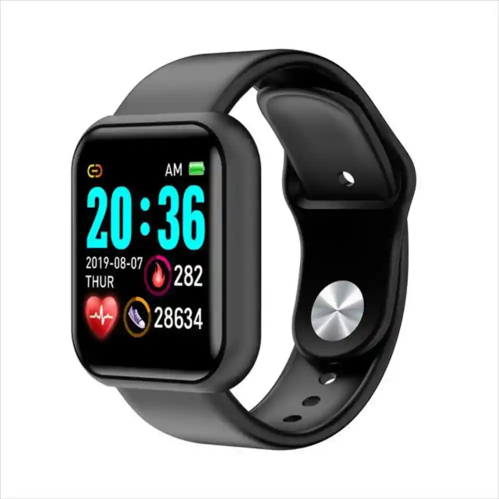 Smartwatch Reloj Inteligente D20 Pro Negro