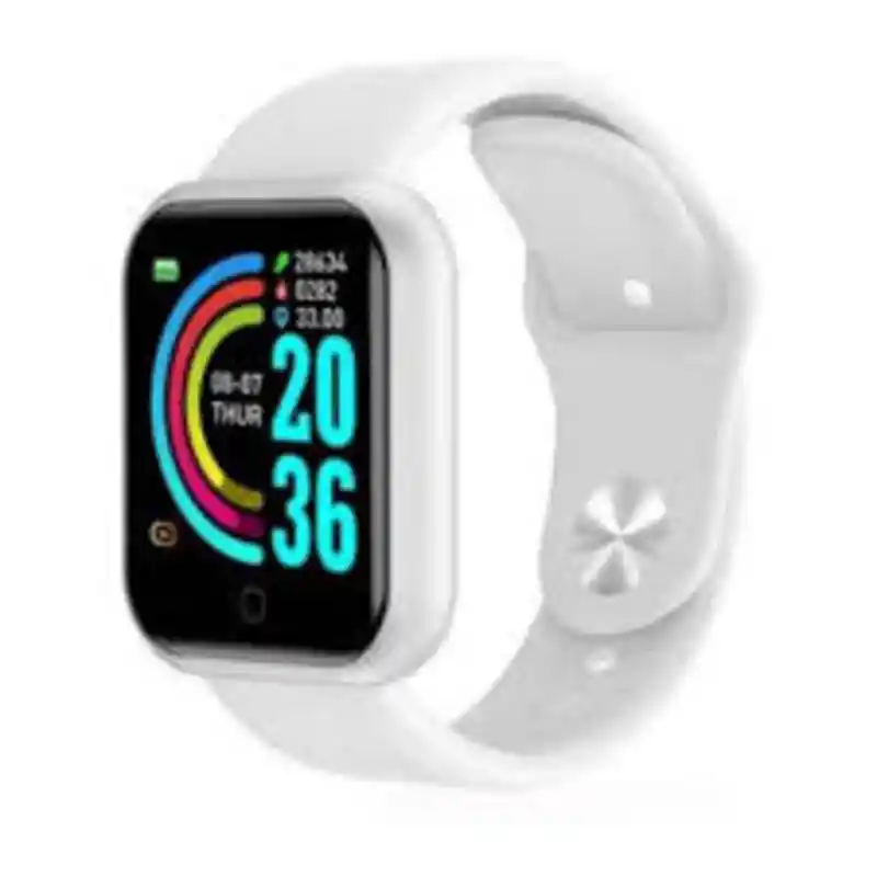 Smartwatch Reloj Inteligente D20 Pro Blanco