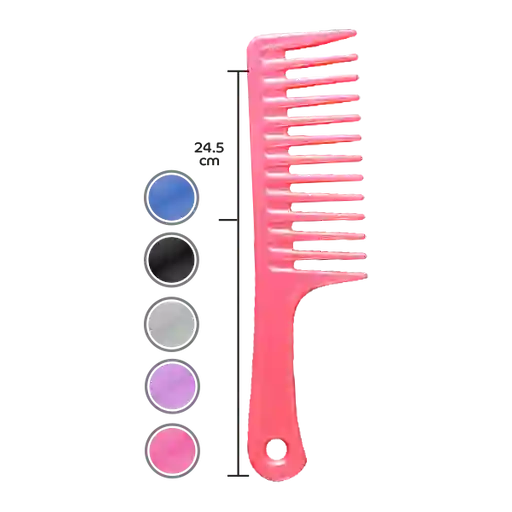 Peine Cabello Largo, Liso Y Ondulado