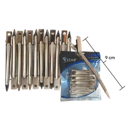 Pinza Pico Loro Metalica X 12 Pzas