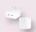 Cabezal Apple Iphone Dos Puertos C 50w Carga Rapida