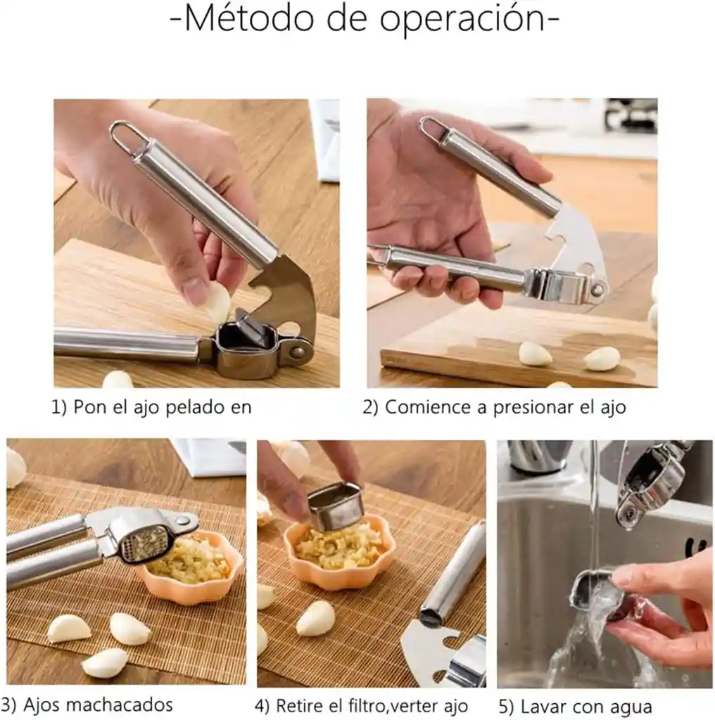 Prensa De Ajo