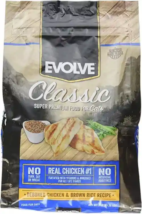 Evolve Para Gato Pollo 3 Lbs