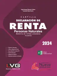 Cartilla Declaración De Renta Personas Naturales 2024