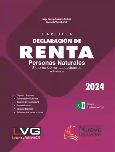 Cartilla Declaración De Renta Personas Naturales 2024