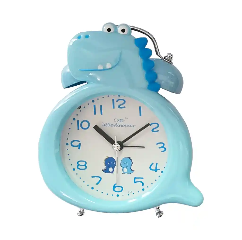 Reloj De Mesa Para Niños (a) Dinosaurio Rex + Bateria