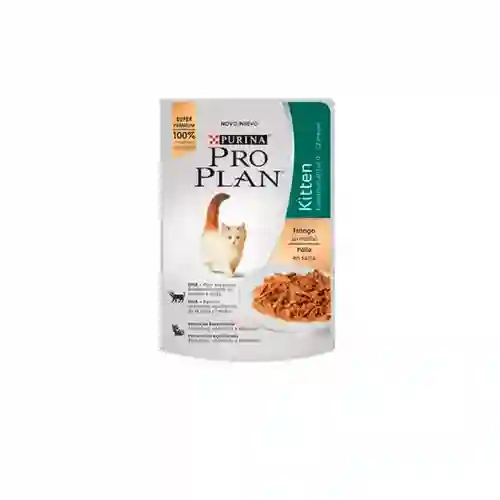 Pro Plan Kitten Pouch Pollo En Salsa X 85 Gr