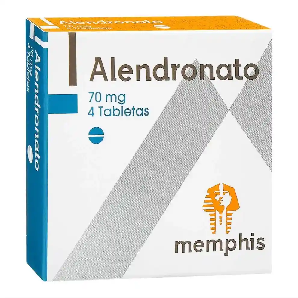 Alendronato 70 Mg, Cajax4 Tabletas