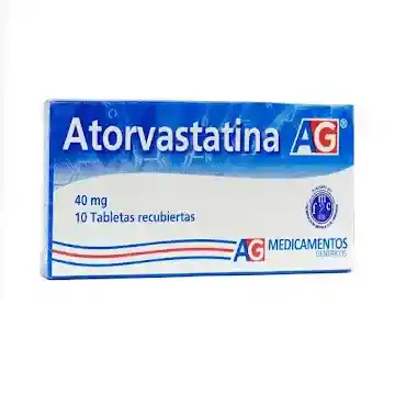 Atorvastatina Ag 40 Mg