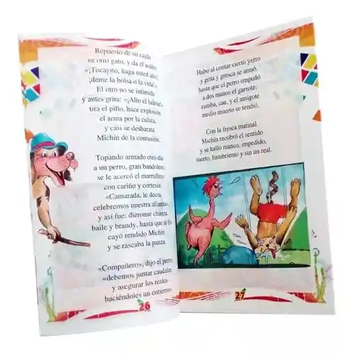 Libro Cuentos Fabulas Y Poesías De Rafael Pombo Para Niños