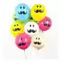 Globo Bigotes, Feliz Dia * 10 Unidades, R12, Bombas