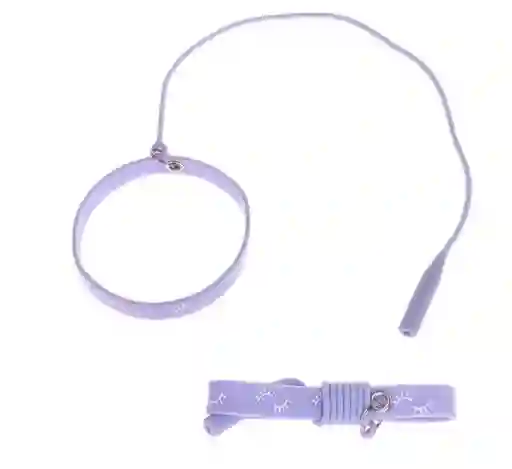 Pulsera Sujetador Pinzas De Pestañas Color Morado