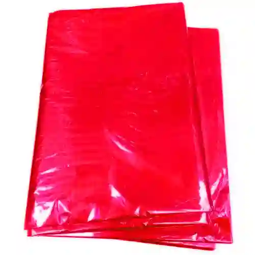 Papel Celofán Rojo En Pliego X25 Unidades