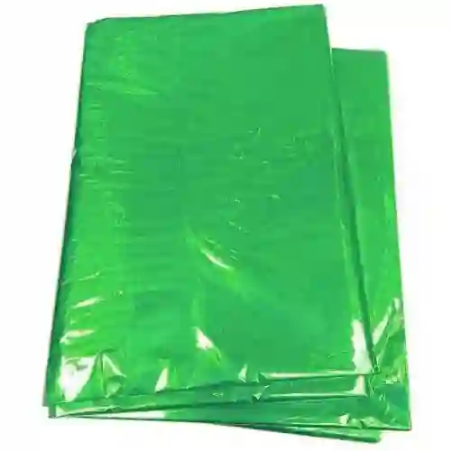 Papel Celofán Verde En Pliego X25 Unidades