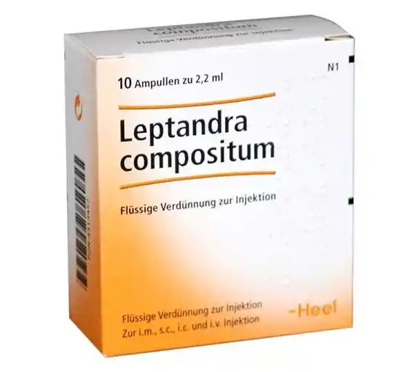 Leptandra Compositum Heel X Ampollas 1,1 Ml