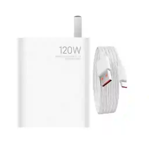 Cargador Carga Turbo Rápida Usb 120w Para Xiaomi