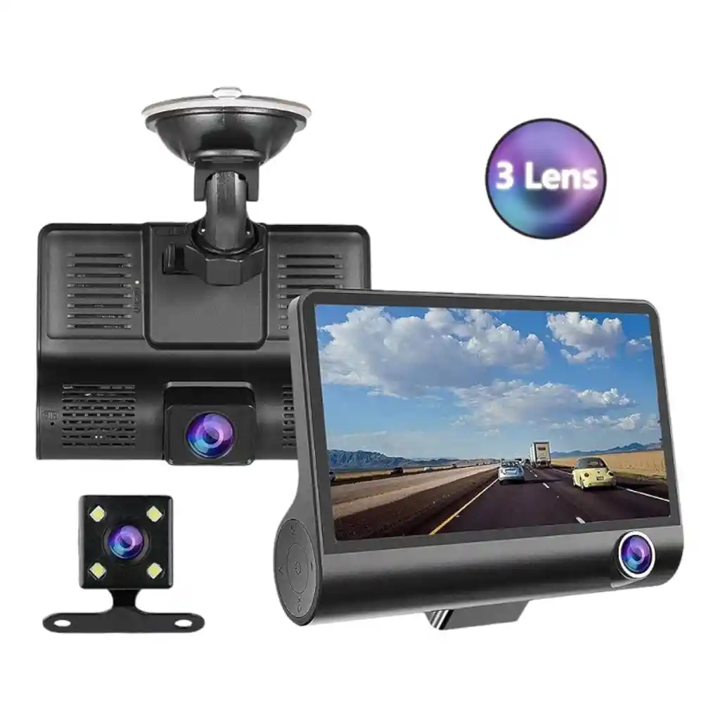 Camara Grabadora De Video Para Auto Con Pantalla Lcd