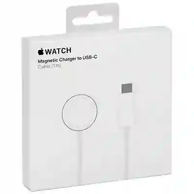 Cargador Rápido Magnético Usb-c Para Apple Watch, 1m - Blanco