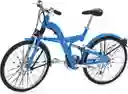 Bicicleta Coleccionable Welly Bmw Q5.t Azul