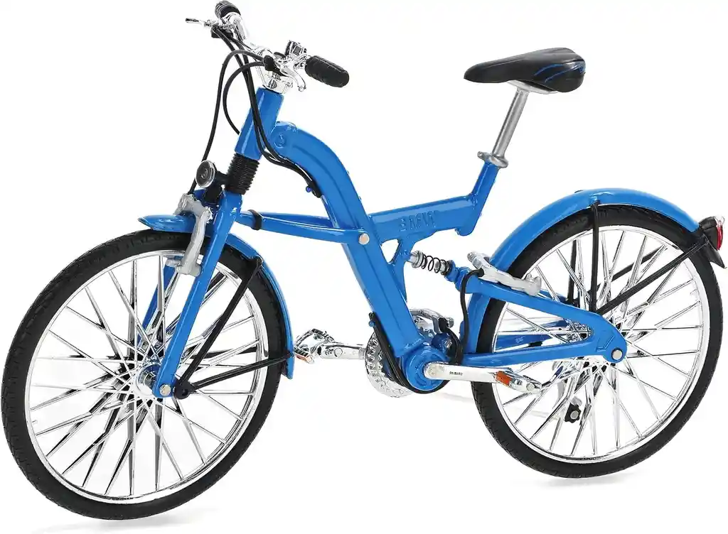 Bicicleta Coleccionable Welly Bmw Q5.t Azul