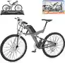 Bicicleta Coleccionable Welly Bmw Q6.s Xtr Gris