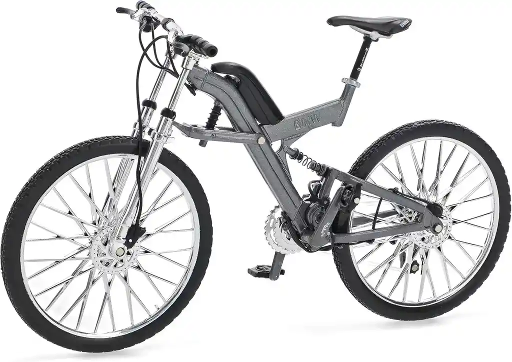 Bicicleta Coleccionable Welly Bmw Q6.s Xtr Gris