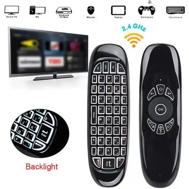 Teclado Retroiluminado Rgb 7 Colores Luz Escribe Y Juega Con Estilo (universal)