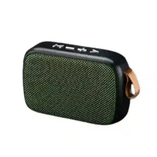 Parlante Altavoz Bluetooth 4.2 Portatil Radio Fm Recargable Czu Oz-g2 Color Verde