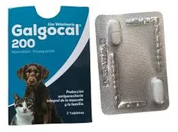 Desparasitante Galgocal 200 X2 Tabletas