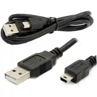Cable V3 Datos Usb -usb-v3 Negro Carga Rápida Economico Ligero