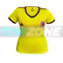 Camiseta Mujer Selección Colombia/talla: S /amarillo-3a