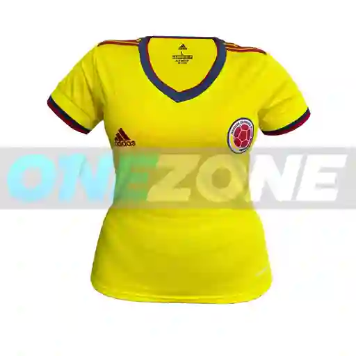 Camiseta Mujer Selección Colombia/talla: S /amarillo-3a