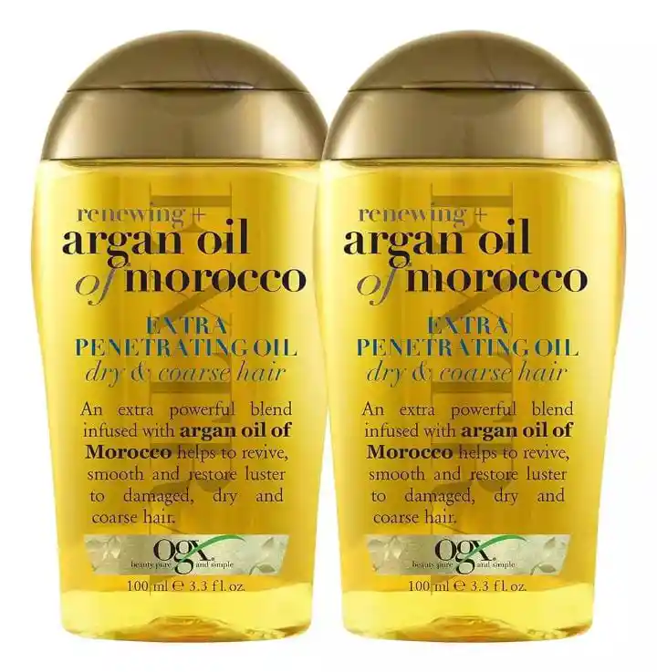 Ogx Tratamiento Aceite De Argán Para El Cabello Renovador Extra Fuerte