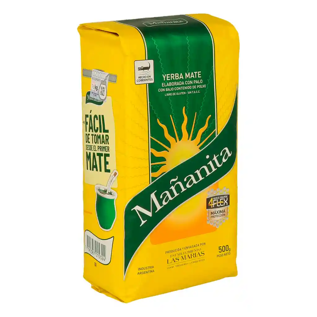 Las Marias Yerba Mate Mañanita 500 G