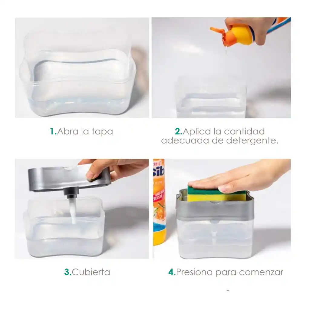 Dispensador De Jabon Para Cocina Ahorrador