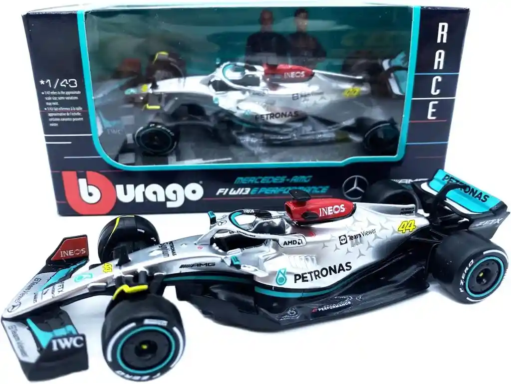 Carro Coleccionable Formula 1 Mercedes Amg W13 F1