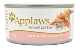 Applaws - Alimento Humedo En Lata Para Gatos Filete De Atun Con Camaron