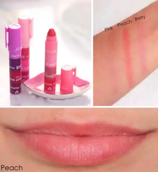 Labial Labios Hidratante 4 En 1 Jordana Morado