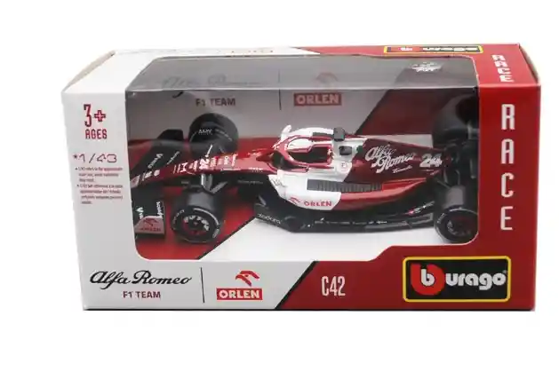 Carro Coleccionable Formula 1 Bburago Alfa Romeo F1