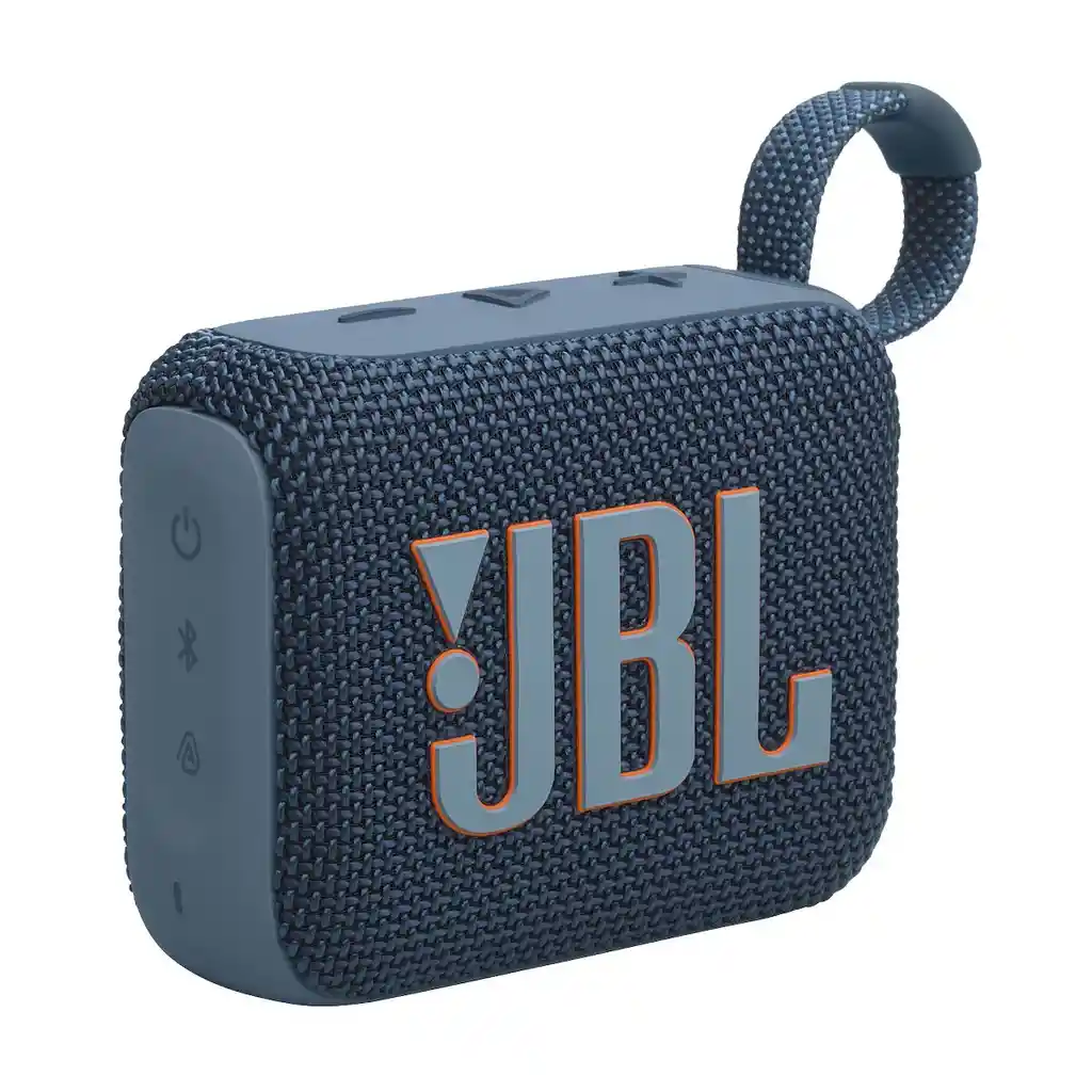 Parlante Jbl Go 4 Portátil Bluetooth 7h+2h Resistente Agua - Azul