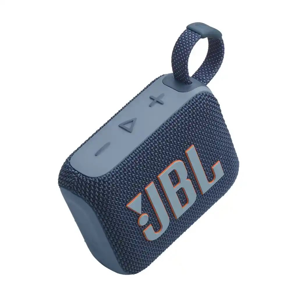 Parlante Jbl Go 4 Portátil Bluetooth 7h+2h Resistente Agua - Azul