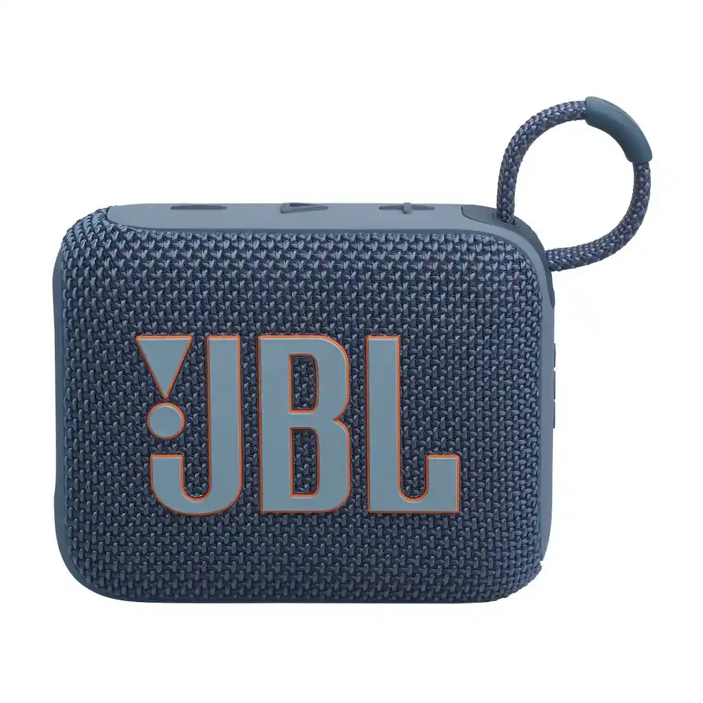 Parlante Jbl Go 4 Portátil Bluetooth 7h+2h Resistente Agua - Azul