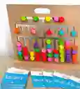 Tablero Didactivo De Operaciones Matematicas Madera Niños