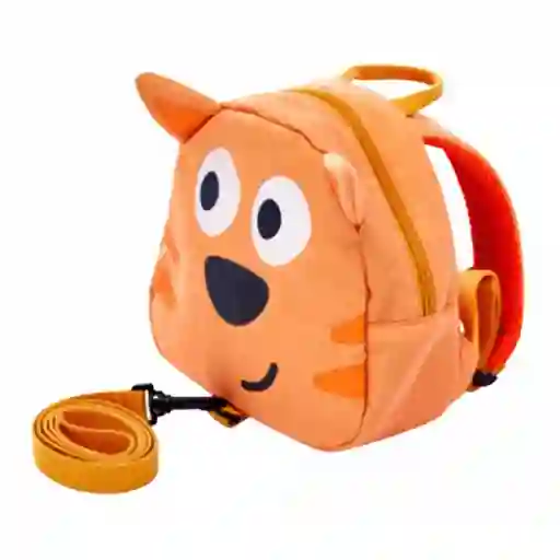 Juego Mochila Infantil Diseño De Tigre Y Correa Para Niños