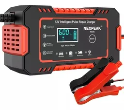 Cargador De Batería De Automóvil, 12v - 6a Nexpeak