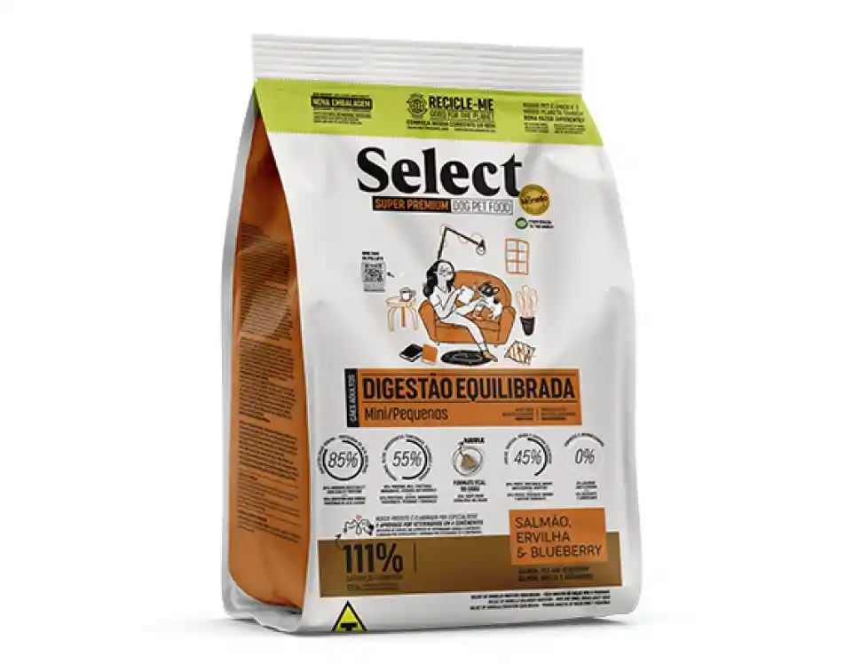 Select Perro Adulto Raza Pequeña X 2 Kg