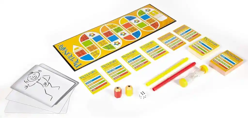 Juego De Mesa Pictionary Mattel Para Familia Niños