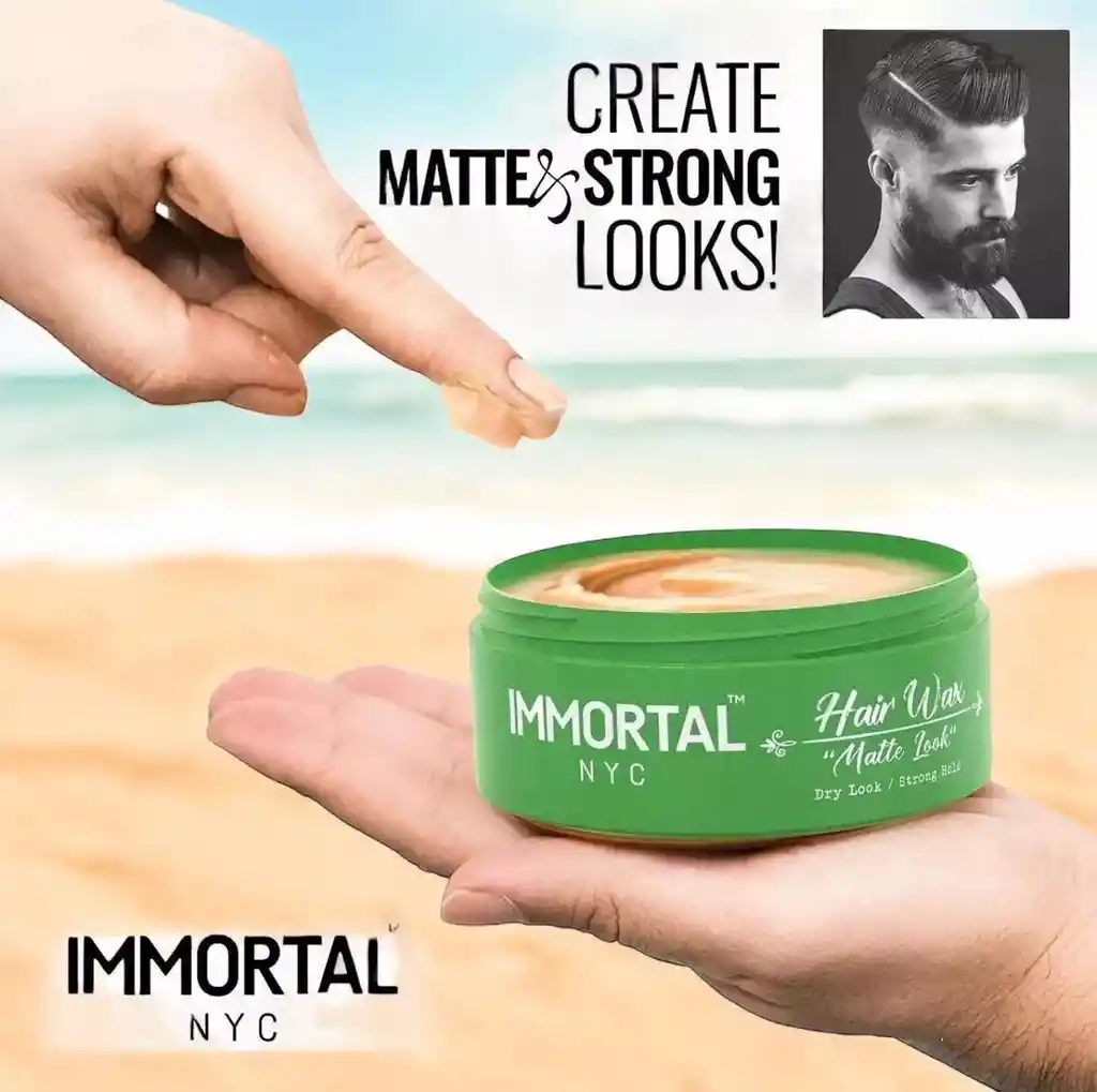 Cera Moldeadora De Cabello Inmortal Mate Nyc 150 G