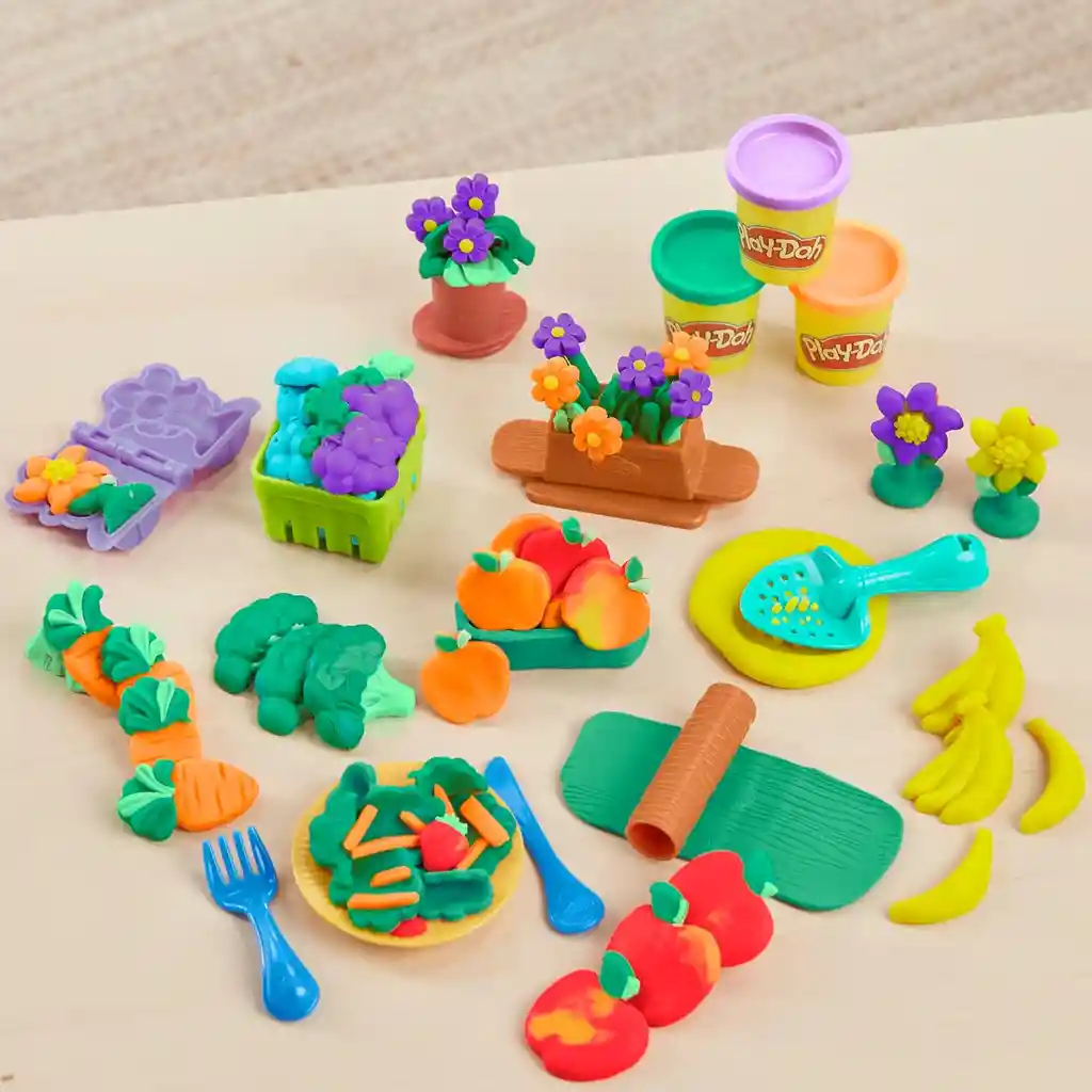 Juego Educativo Pequeños Jardineros Play-doh Para Niños